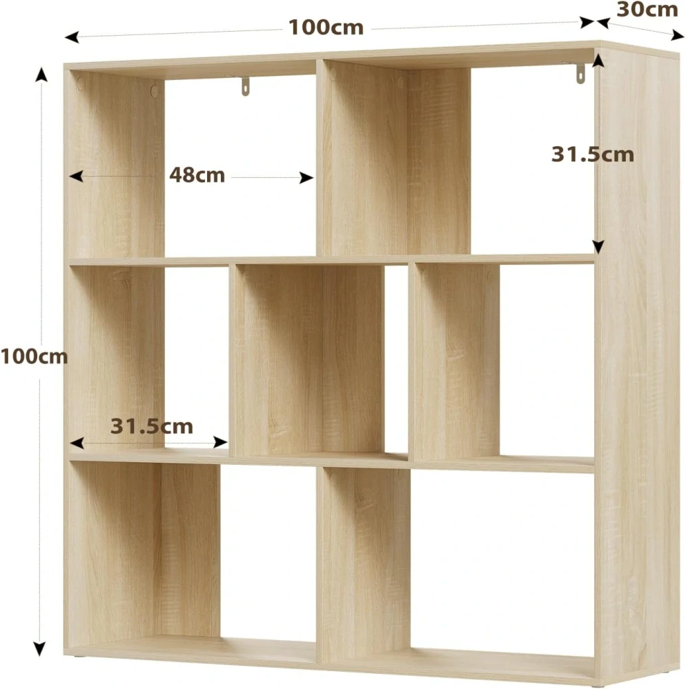 eSituro Knihovna Polička 7 otevřených přihrádek