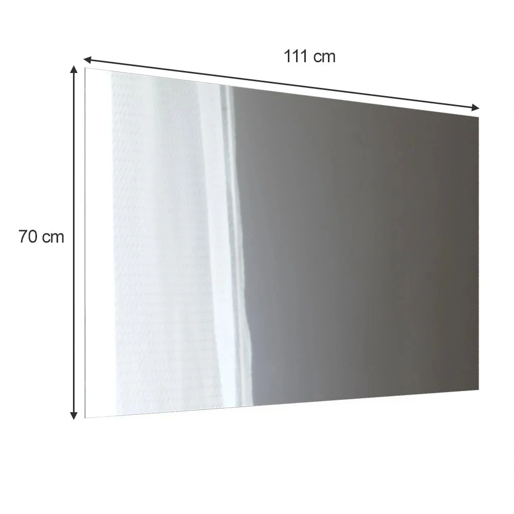 Vicco Koupelnové zrcadlo Bílá 111 x 70 cm, Viola