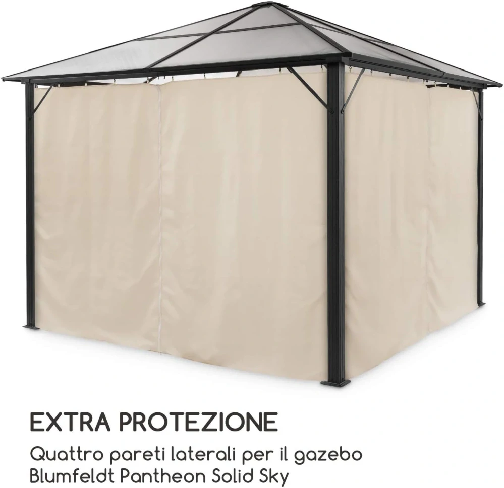 Boční stěny altánu, Sada příslušenství: 4 boční panely