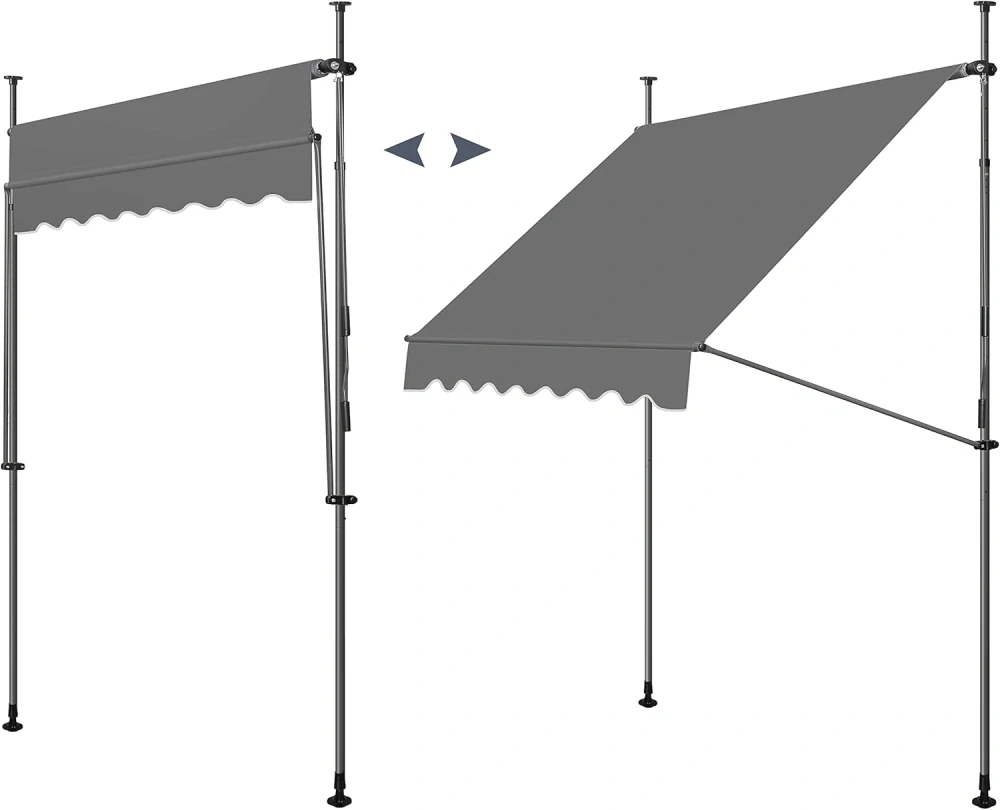 Markýza WOLTU MKS0001an02, 250 cm, antracitová