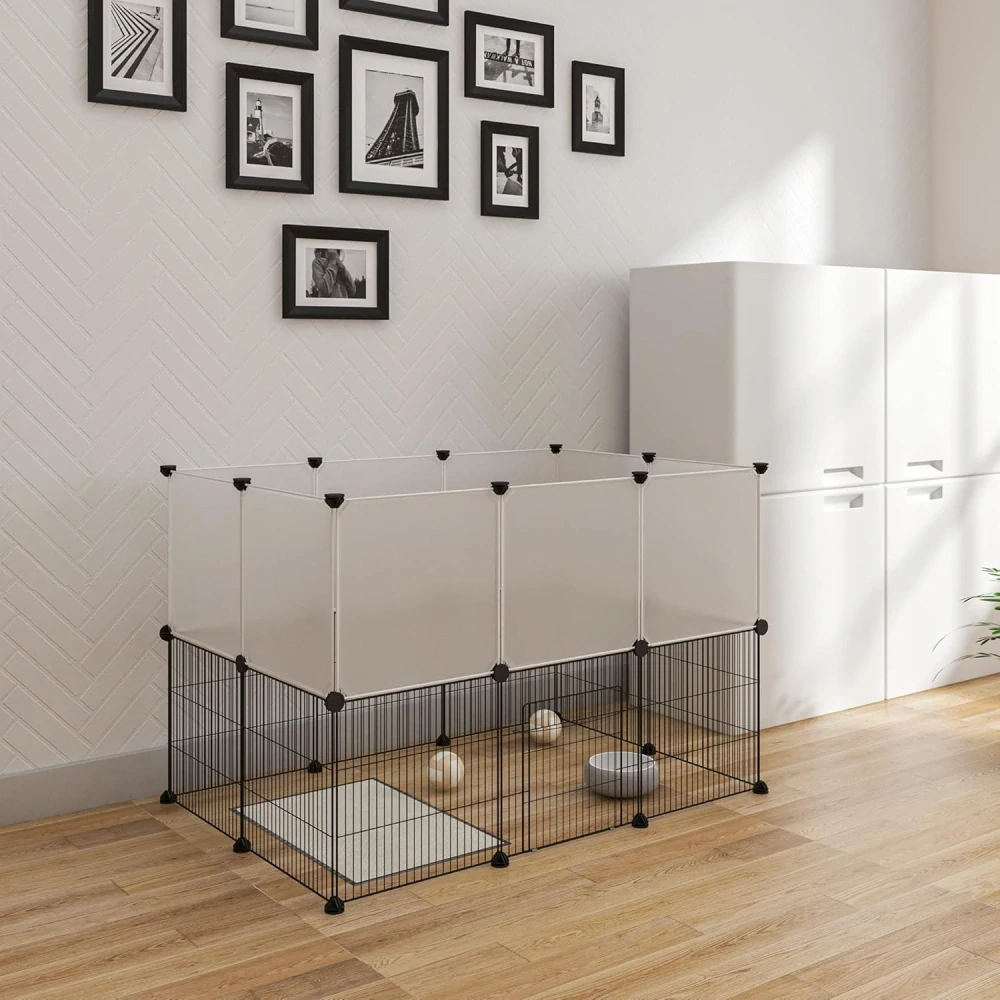 Výběh pro králíky, štěňata Eugad 72 x 107 x 72, zvýšení