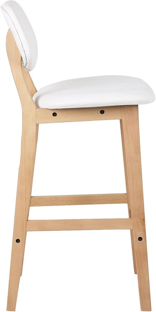 WOLTU Barová židle z umělé kůže 1 kus