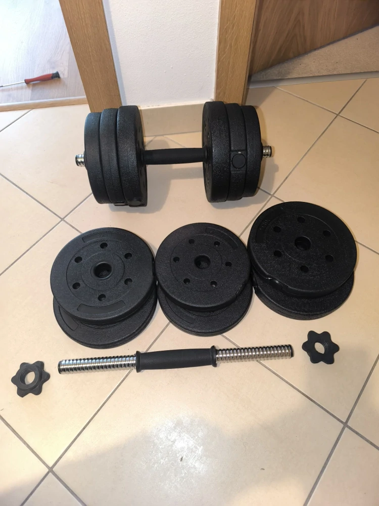 Nastavitelná činková sada 2 × 10 kg (celkem 20 kg)
