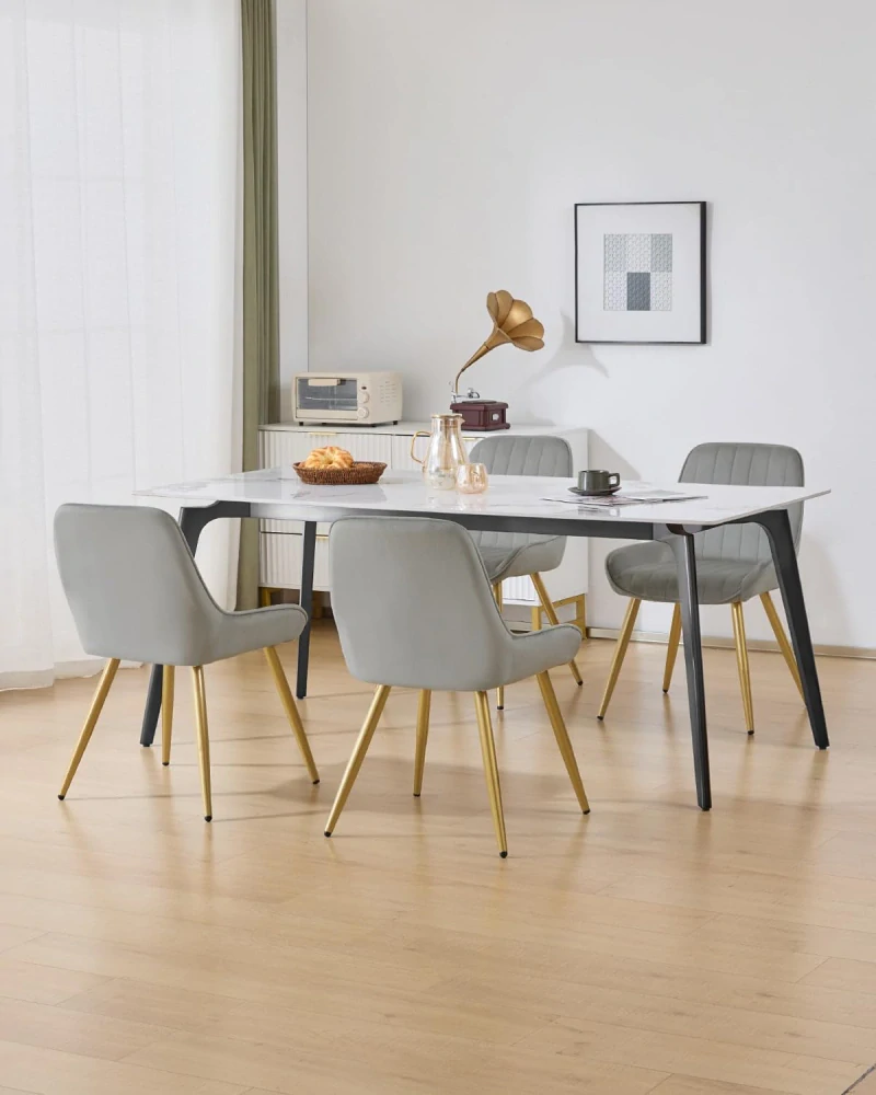 2 ​​jídelní křesla do obývacího pokoje Lestarain LCNI73007-2