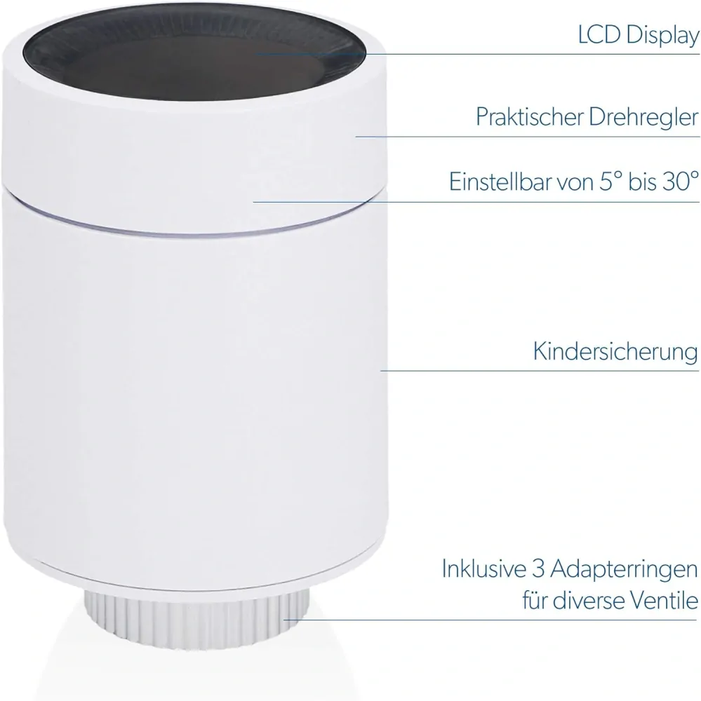 UNITEC Termostat Smart na radiátory