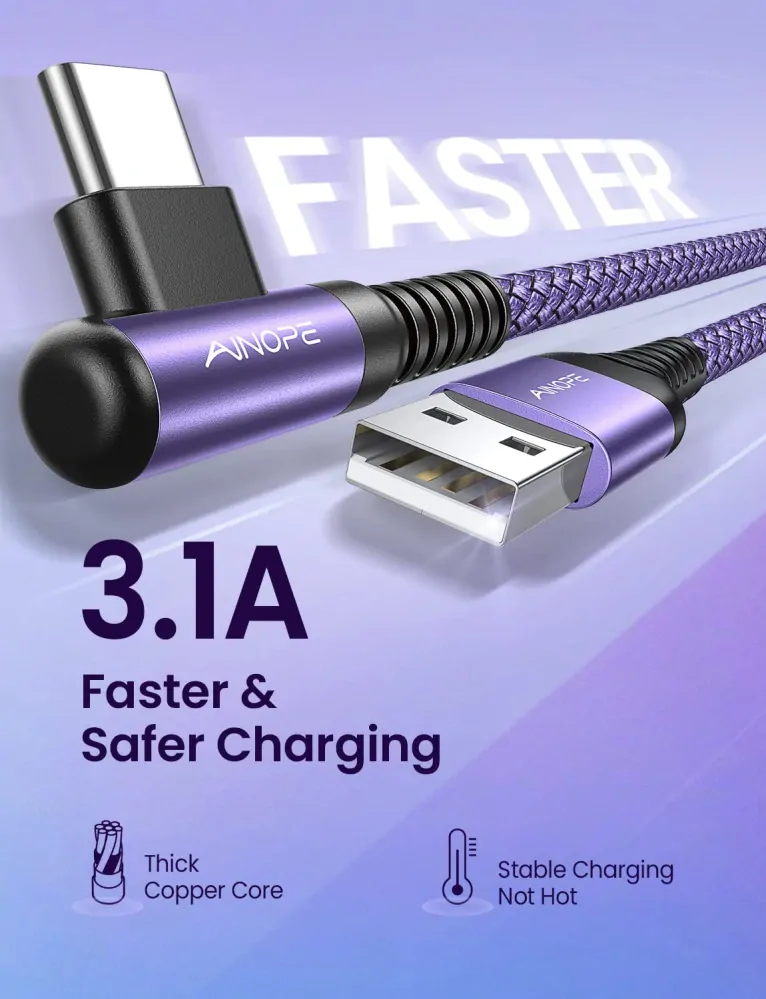 USB na USB C AINOPE – 2 balení