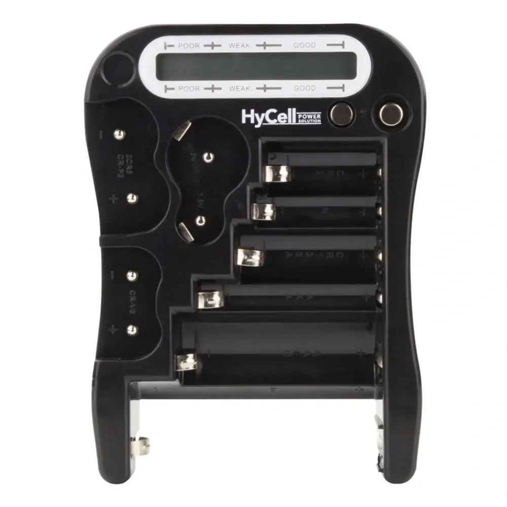 Tester baterií Ansmann s LCD displejem