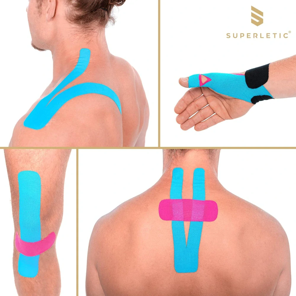 Tejpovací páska SUPERLETIC Essential 5 m × 5 cm modra.