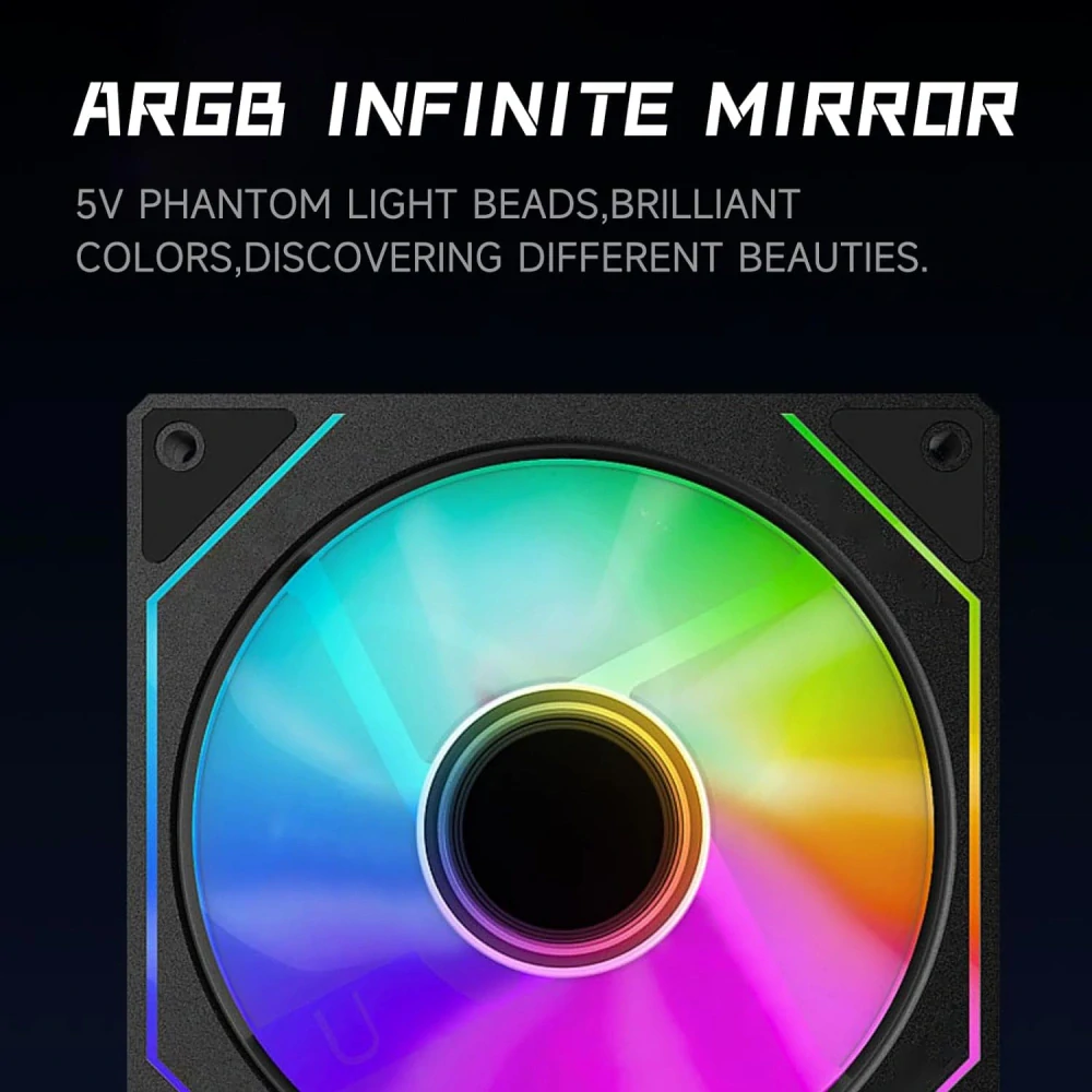 Ventilátor TZMRIT Prism 4 Pro RGB