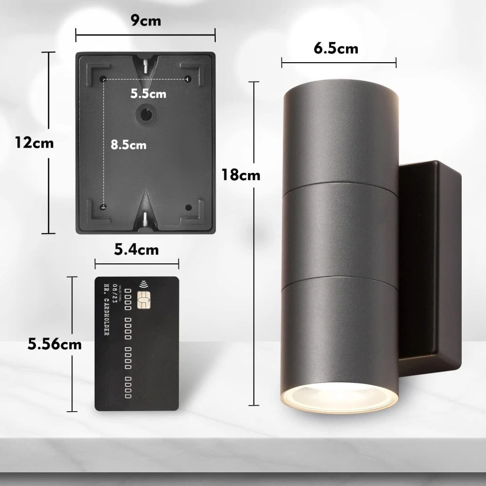 CELAVY Moderní venkovní nástěnné LED svítidlo