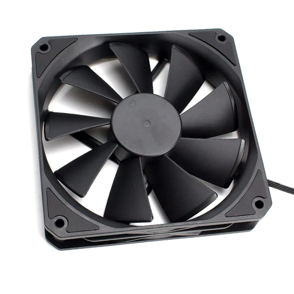 TZMRIT ventilátor PC skříně TJ120 120 mm černé ložisko FDB 120 mm