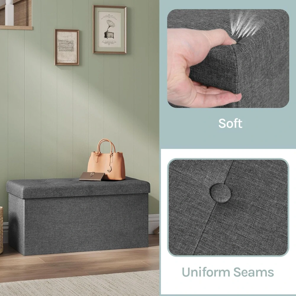 WOLTU SH10dgr-1 Skládací úložný stol 76 x 37,5 x 38 cmek 