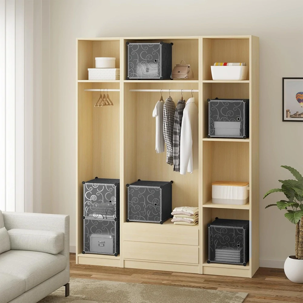 botníky WOLTU se 6 stohovatelnými boxy,