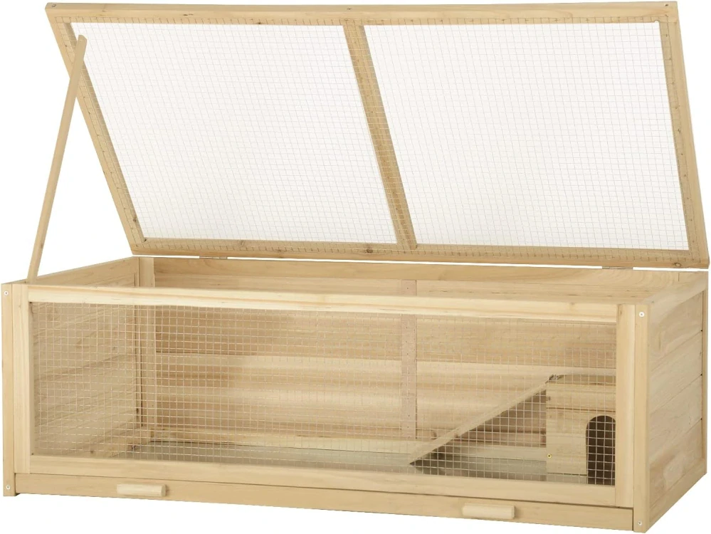 EUGAD 0002CSL Klec pro malé zvíře 110 x 58 x 38 cm