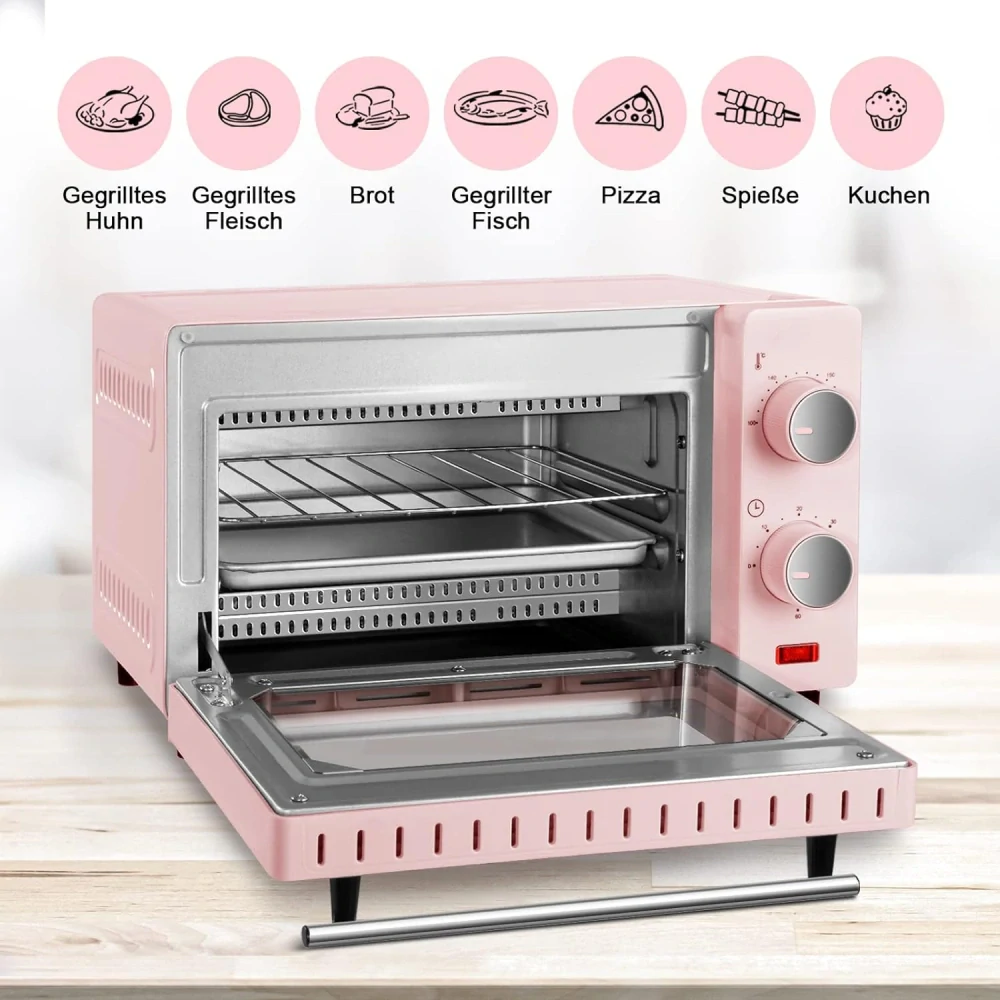 Mini trouba WOLTU 10 litrů, 650 W