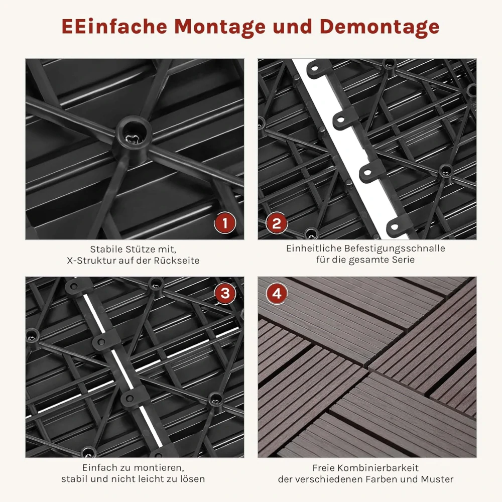terasové dlaždice v podlaze s dřevěným efektem 