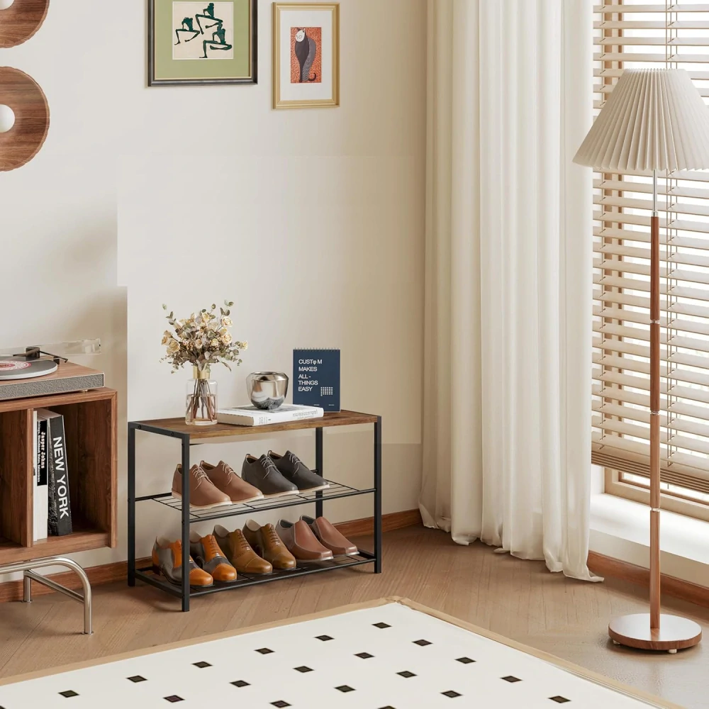 WOLTU Botník, 2patrová botní lavice se sedákem