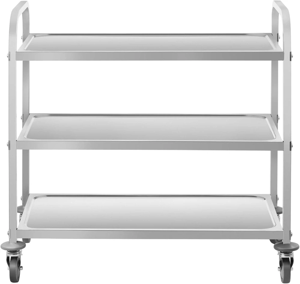 Royal Catering čajový vozík RCSW 3 (3 police, nosnost 480 kg, 100 x 56 x 97,5 cm