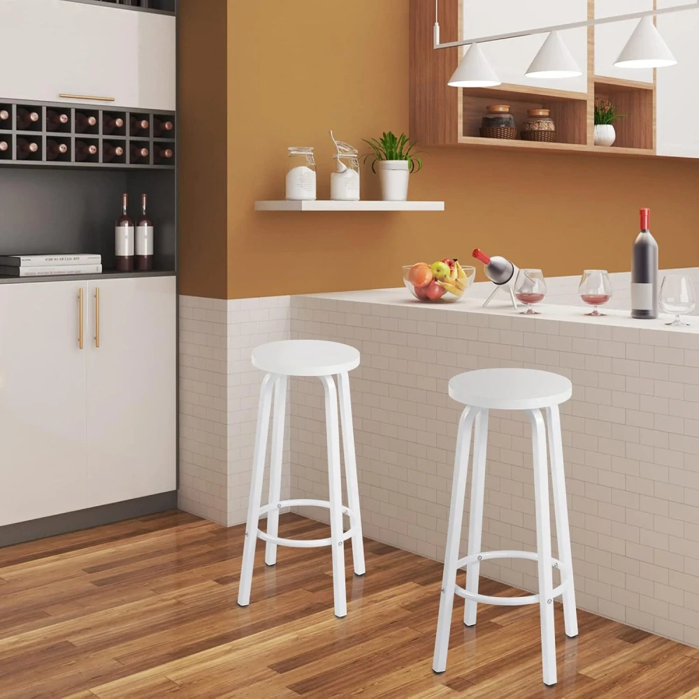 WOLTU sada 2 barových židle