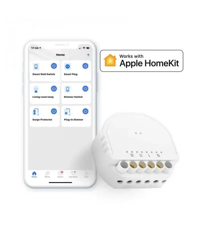 Meross Meross Smart Wi-Fi Spínací Modul Pod Vypínač, MSS810HK