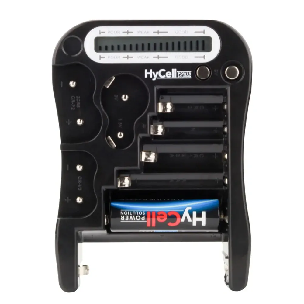 Tester baterií Ansmann s LCD displejem