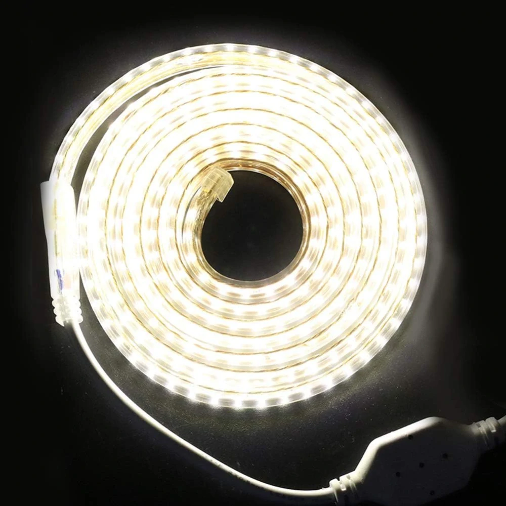 XUNATA LED pásek 220V SMD 3014 120 LED/m IP67