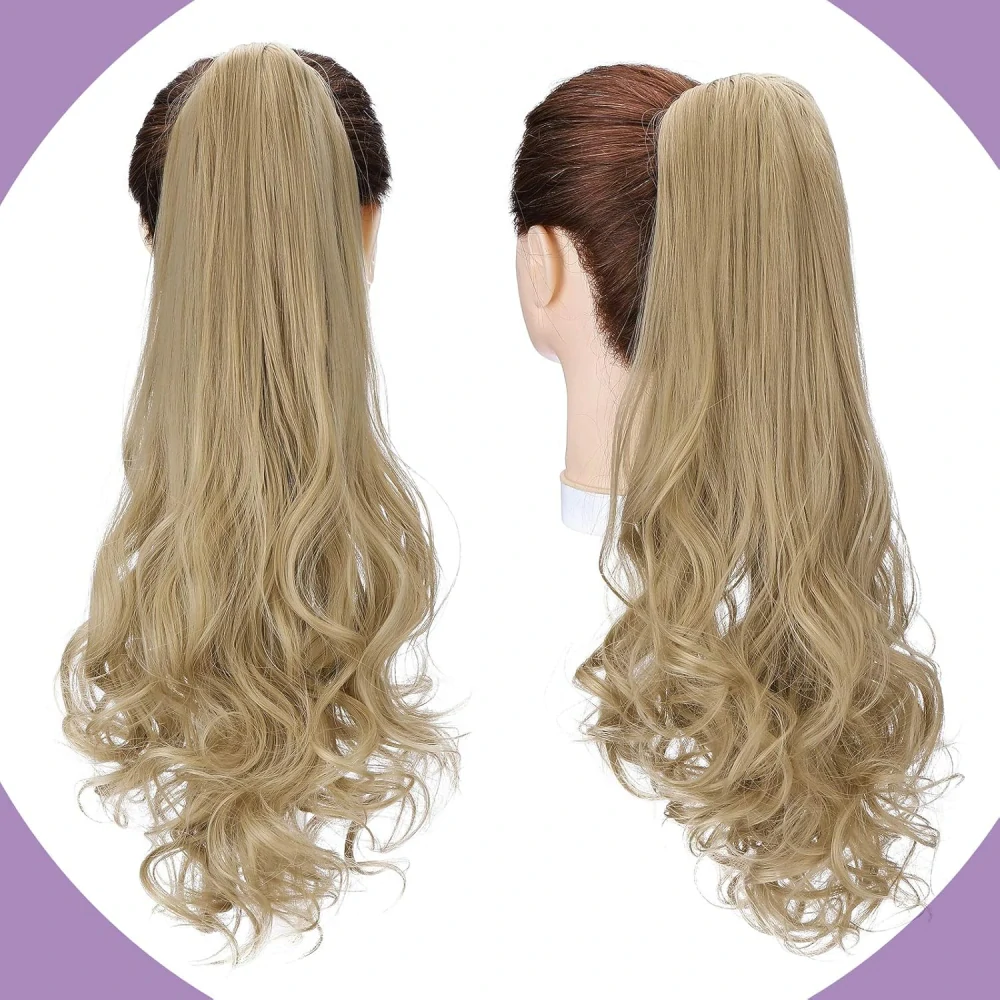 Silk-co Clip-In prodlužování vlasů do culíku 65 cm