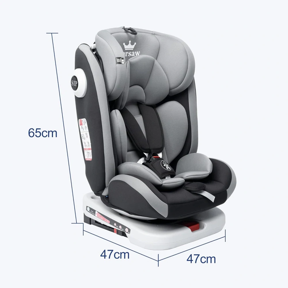 Otočné autosedačky Farsaw 360 s ISOFIXem, 40-150 cm (skupina 0+/1/2/3-36 kg), 0-12 let,