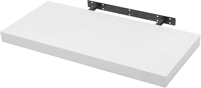 WOLTU plovoucí police, bílé 30 cm RG9371ws