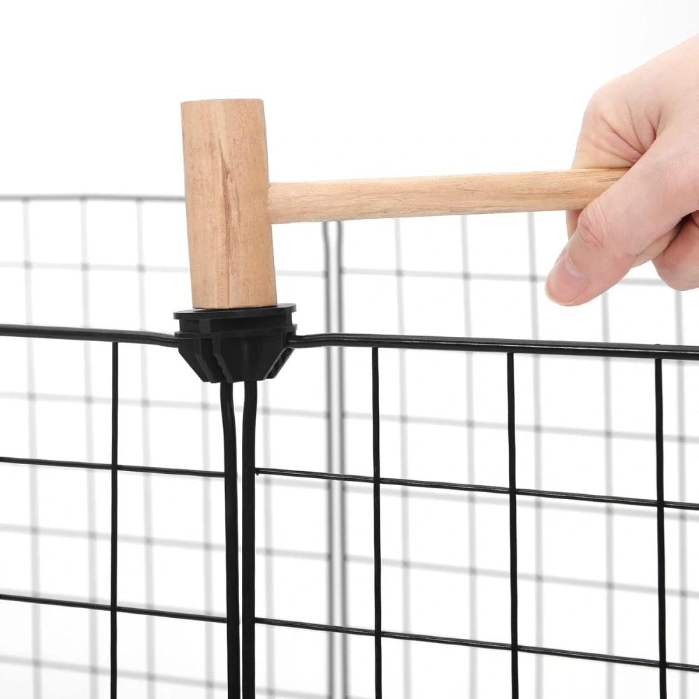 EUGAD ohrádka pro králíčky pro štěně 145x75x35cm, kotě