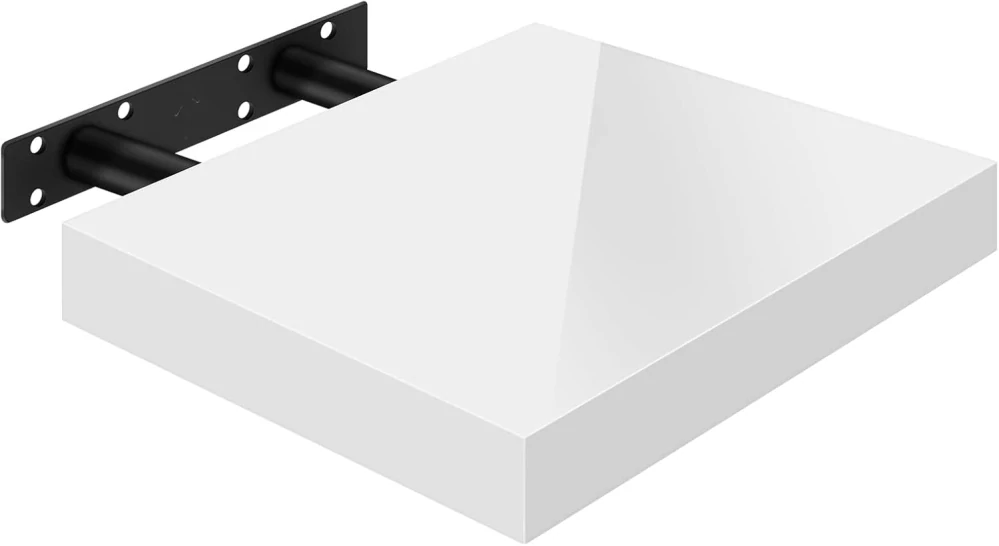 WOLTU  plovoucí police 25x22,9x3,8cm, bílá, RG9488ws