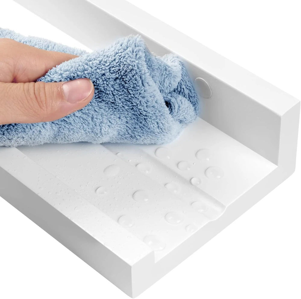 EUGAD nástěnné police, sada 3 ks 60 x 5 x 12 cm