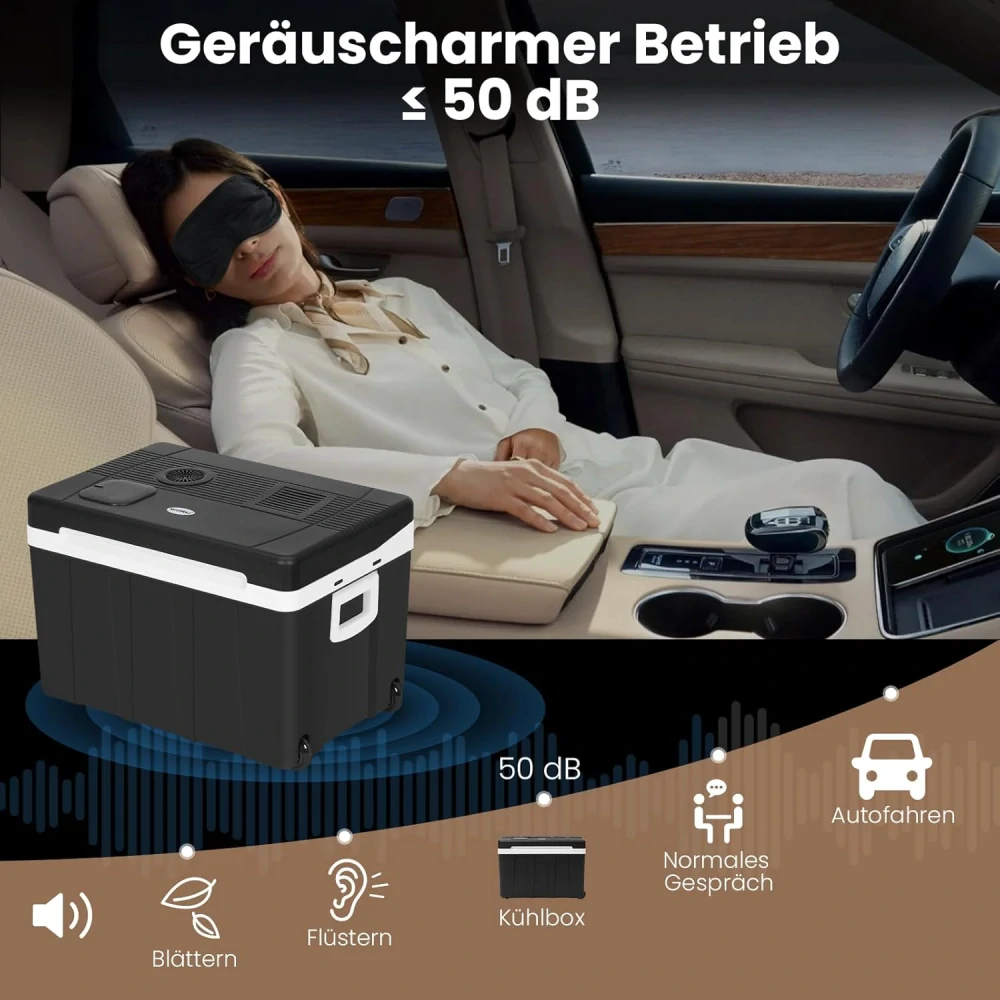 Chladicí box WOLTU, termoelektrická mini lednička, 50L