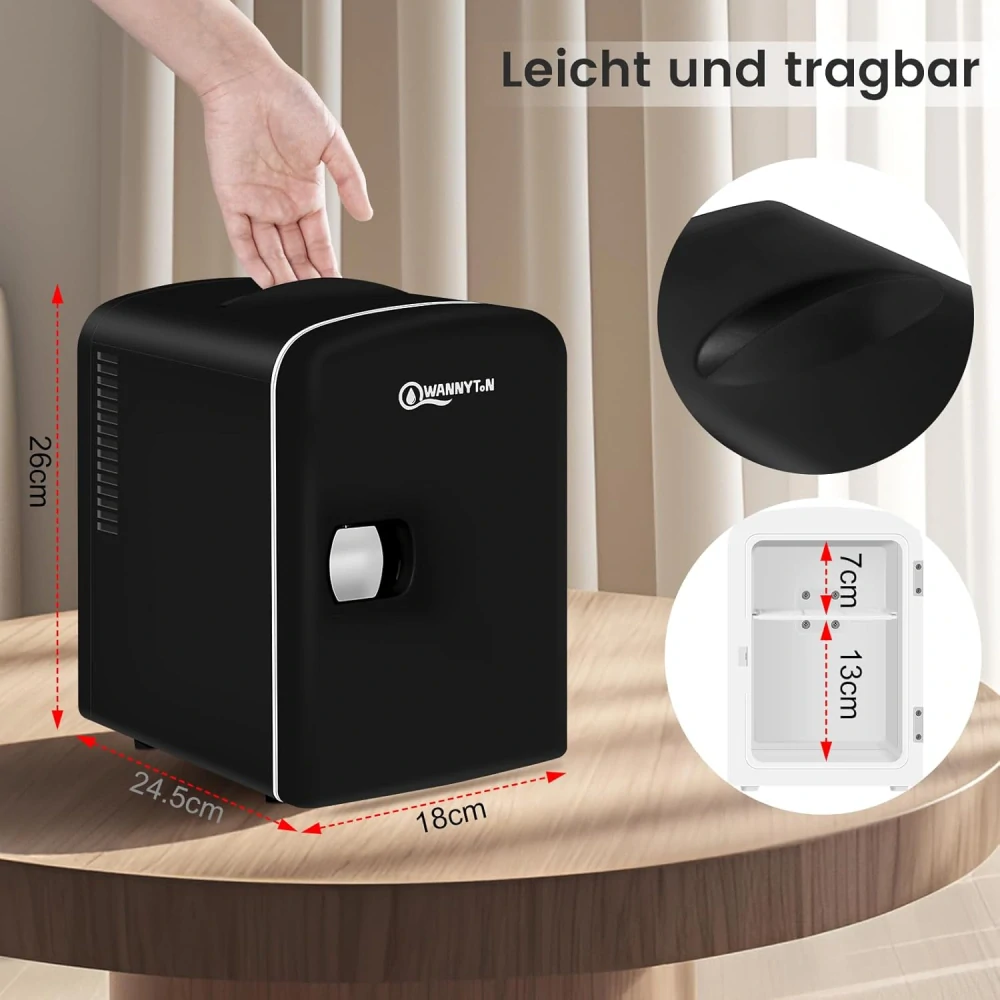 WANNYTON Mini lednička 4L