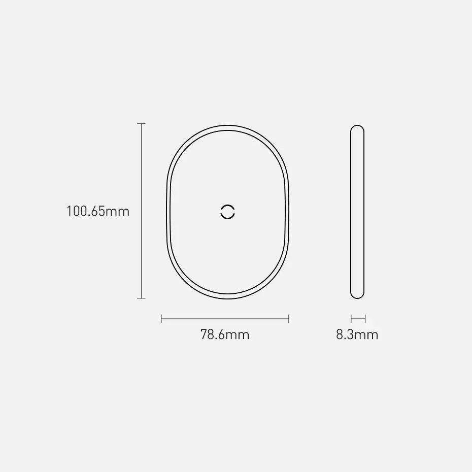 BASEUS Jelly Wireless bezdrátová nabíječka 15W, bíla