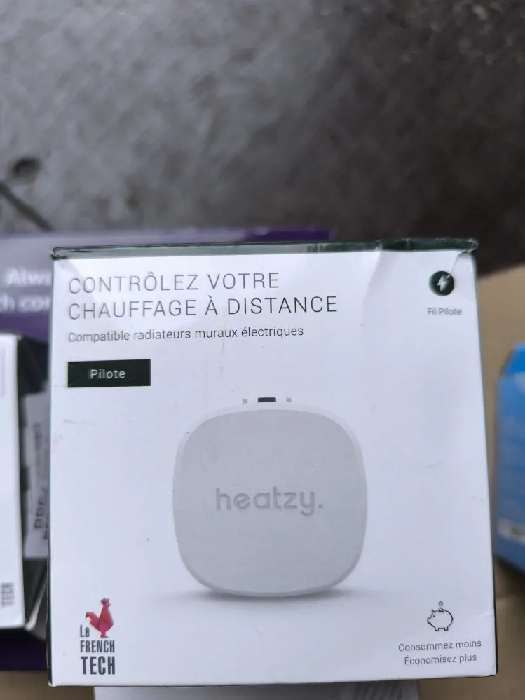 Termostat Heatzy dálkově ovladatelný