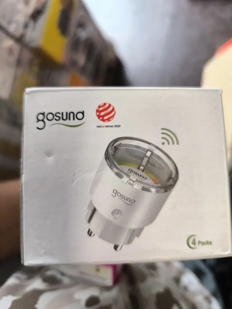 Gosund EP2 Smart inteligentní zásuvka 10A, bílá 4 kus