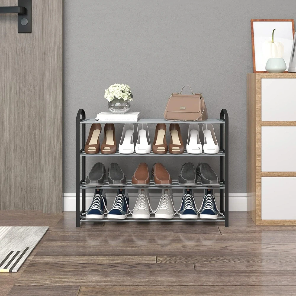 WOLTU 4vrstvý kovový stojan na boty