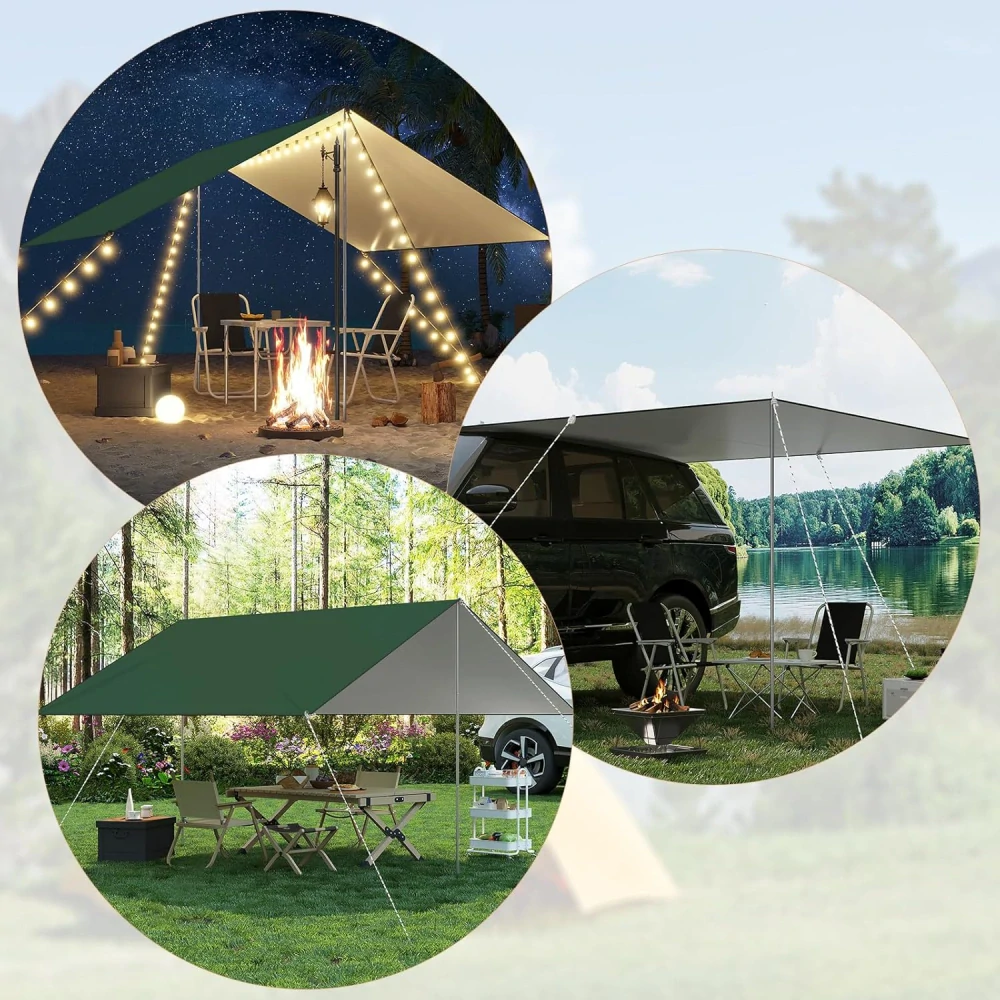 Plachta WOLTU s očkem, 3 x 3