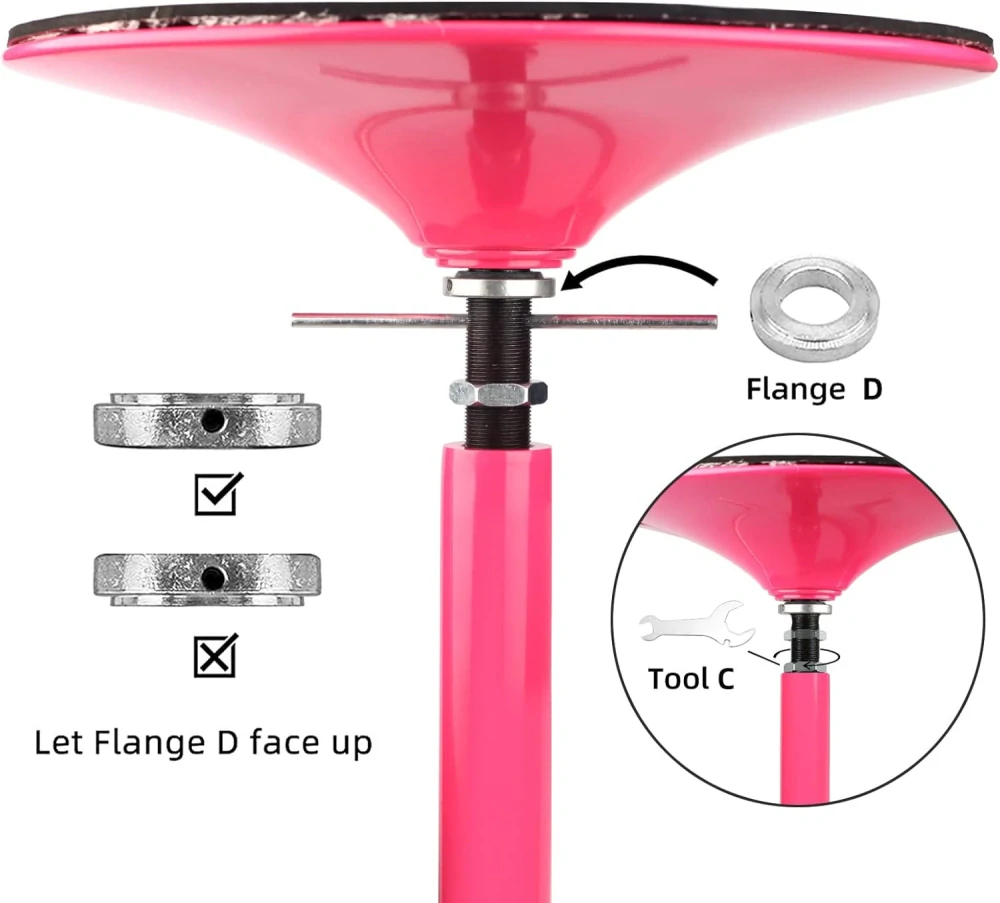 Sada odnímatelných tanečních holí