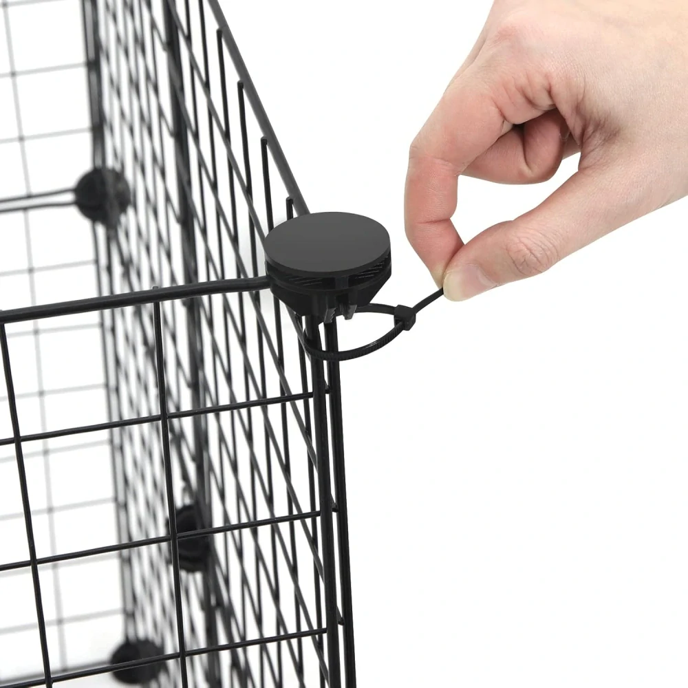 EUGAD ohrádka pro králíčky pro štěně 145x75x35cm, kotě