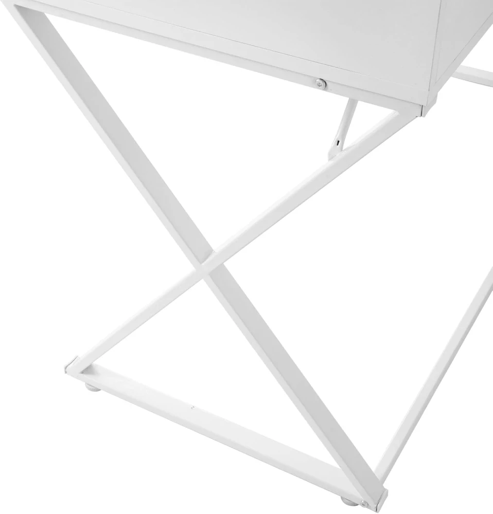 WOLTU TS40ws Psací stůl Počítačový stůl 110x50x75cm,Bílý