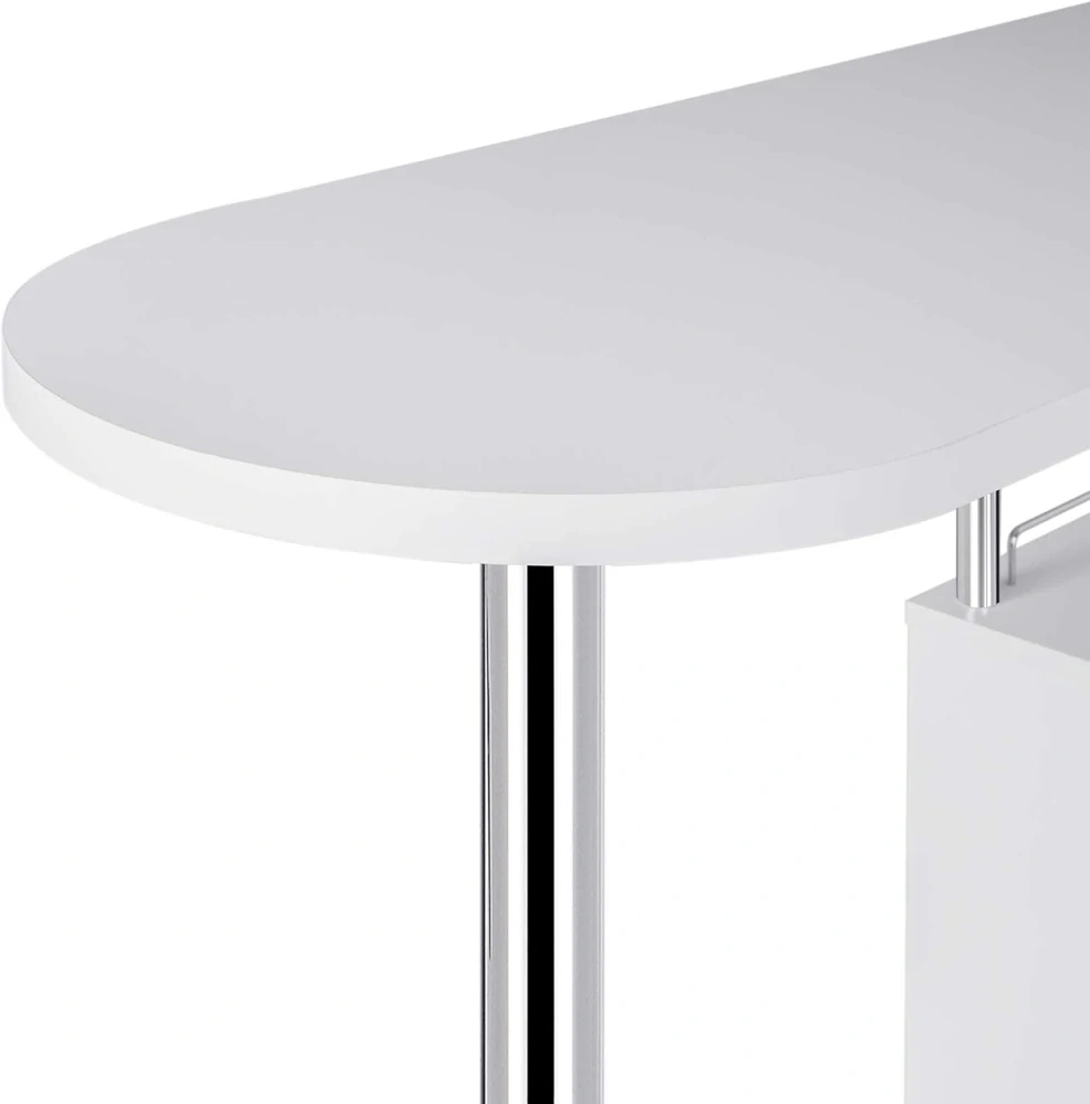 WOLTU barový stůl BT22ws, 113x40x105cm (ŠxHxV)