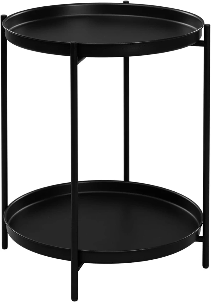WOLTU kulatý odkládací stolek,44D x 44Š x 53V cm