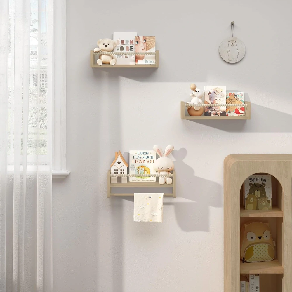 Plovoucí police WOLTU 3 ks pro děti 40 cm 