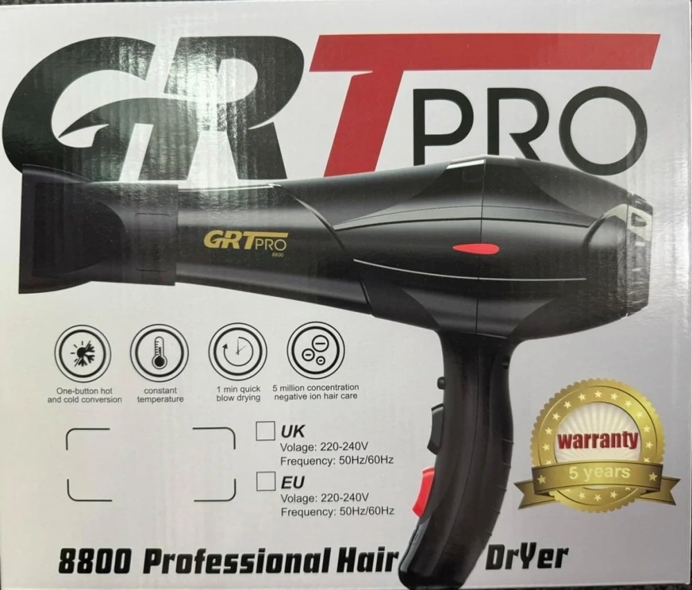 GRT PRO Profesionální vysoušeč vlasů 2400 W