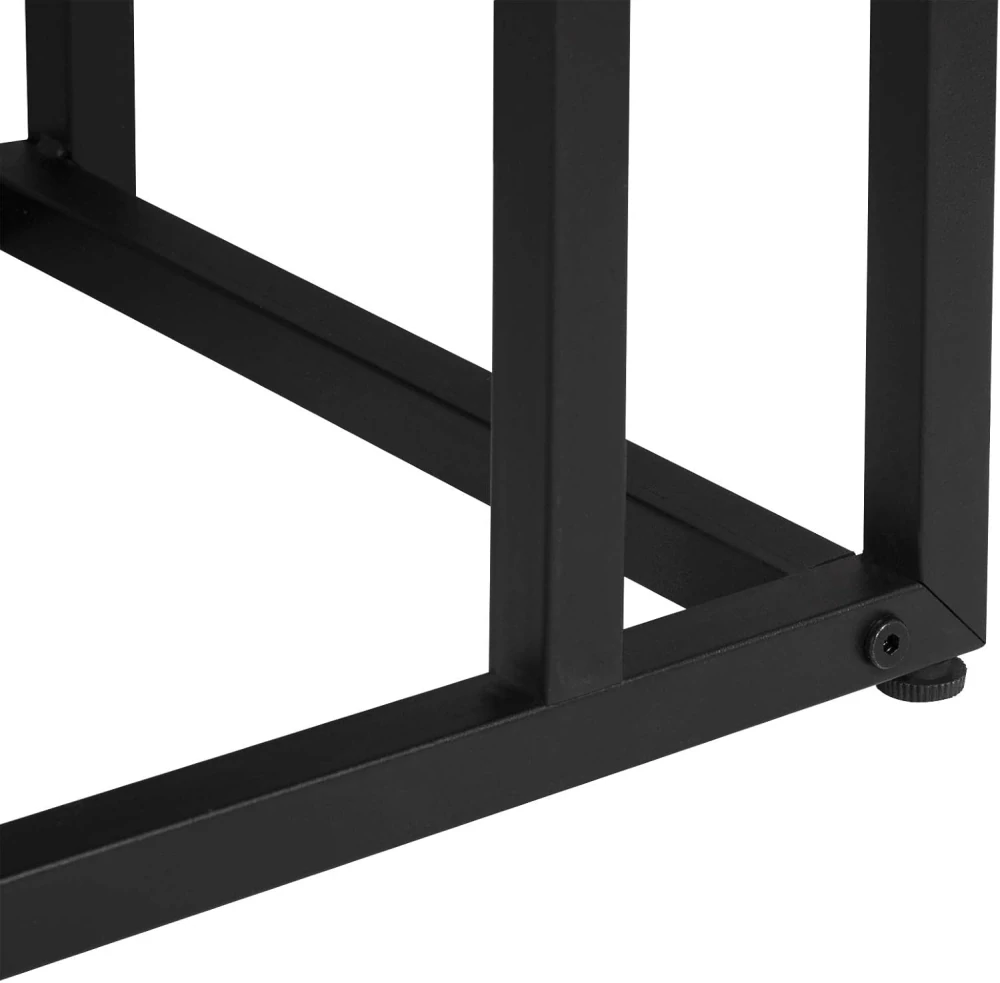 WOLTU Stolek Odkládací stolek Konferenční stolek z kovu