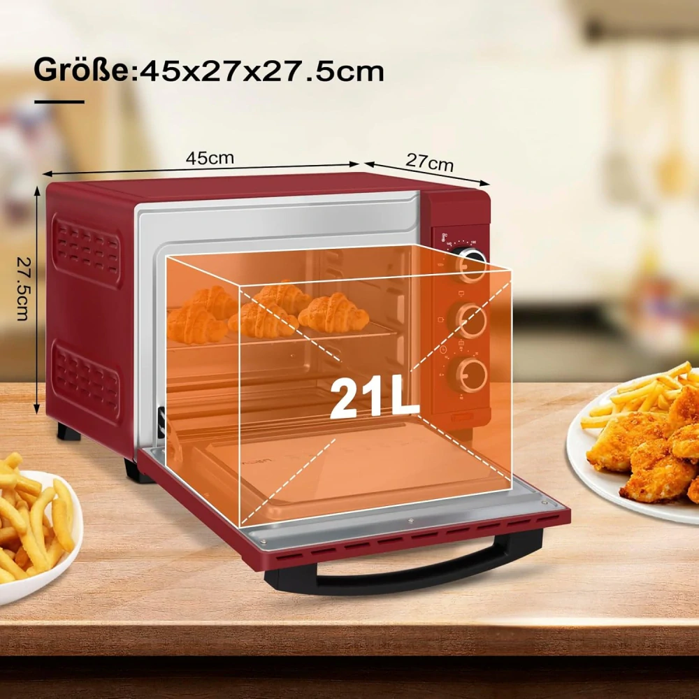 Mini trouba, 20litrová trouba na pizzu