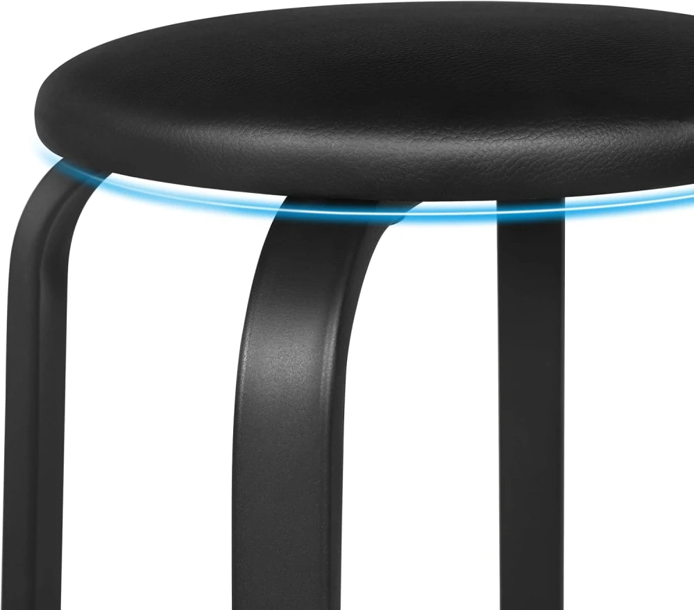 Lestarin Sada 2 kuchyňských stoliček, polstrovaný sedák