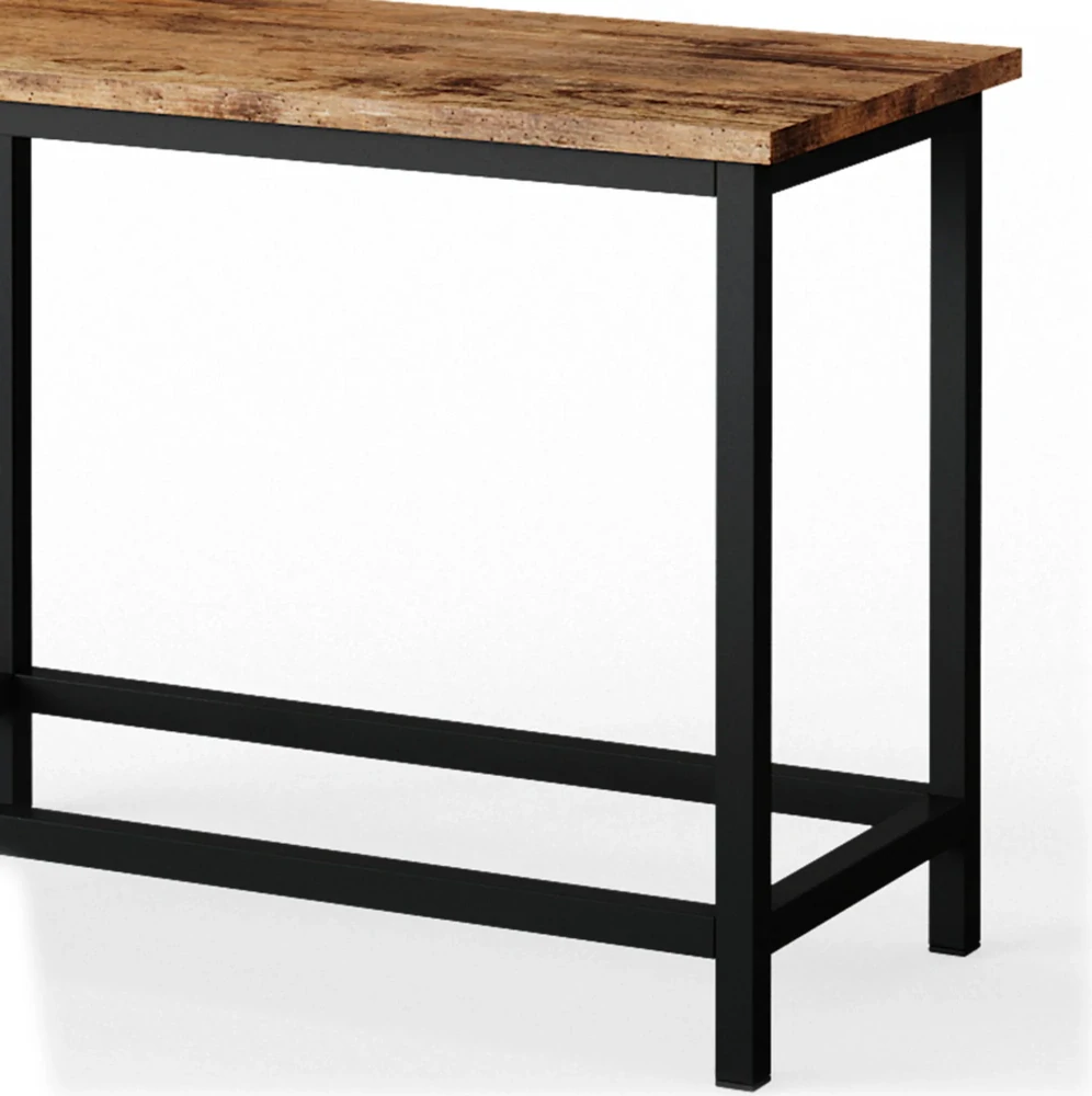 Vicco Lavice Fyrk, 60 cm pro toaletní stolek, Rustikální dub/Černá